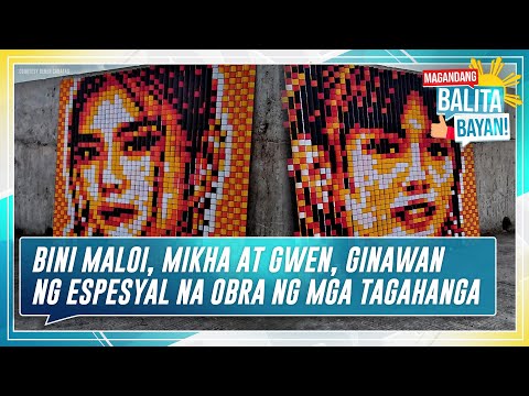 MBB: BINI Maloi, Mikha, at Gwen ginawan ng espesyal na obra ng mga tagahanga