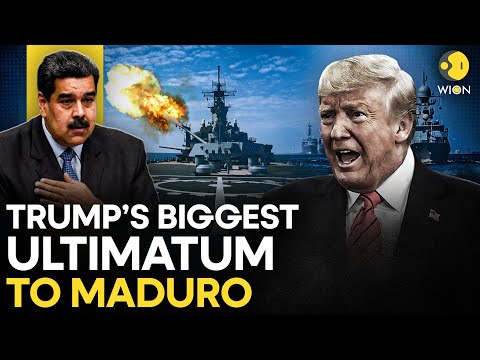 US–Venezuela LIVE: Trump Orders MASSIVE Military Deployment Warplanes & Missile Ships Near Venezuela