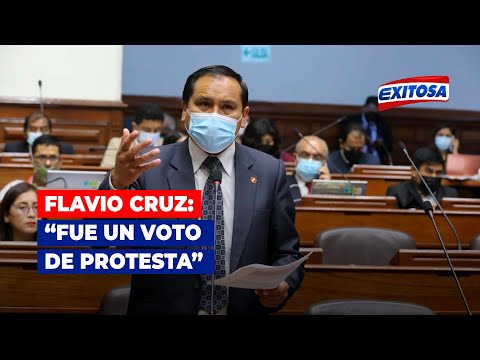 Cruz sobre admisión de moción de vacancia contra Pedro Castillo: Fue un voto de protesta