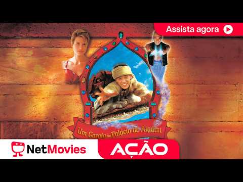 Um Garoto no Palácio de Aladim  (1998) 💥 Filme de Ação Completo 💥 Dublado | NetMovies Ação