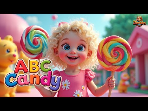 ABC Candy 🍭 Learn Letters Fast! | Fun Alphabet Song for Kids | Sweet ABC Candy 🍭 A B C Phonics Song
