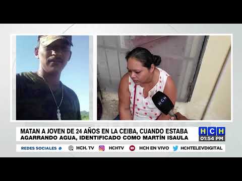 Mientras llenaba agua matan a joven en el sector Casa Blanca, La Ceiba