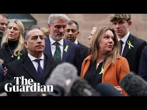 Families of Nottingham attack victims give statements outside court