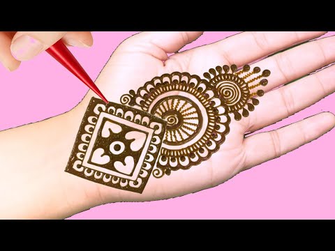 Front hand mehndi design | easy mehndi design for Ramzan | latest stylish simple mehndi design 