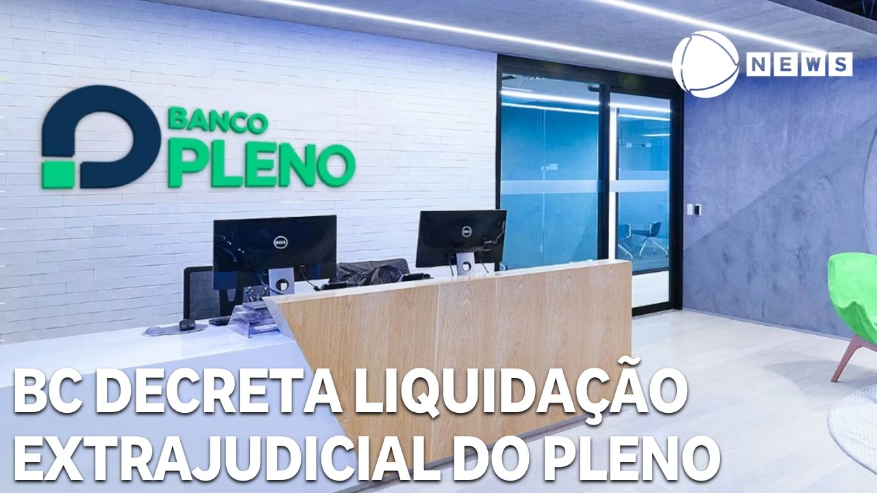 Banco Central decreta liquidação extrajudicial do Banco Pleno