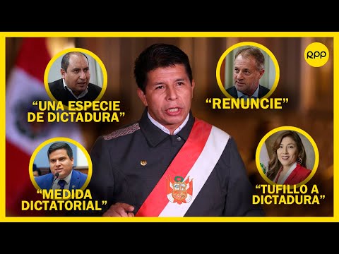 TOQUE DE QUEDA: Reacciones a la medida dictada por el presidente Pedro Castillo