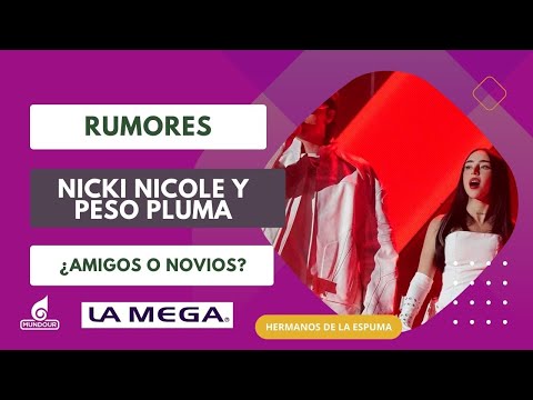 Nicki Nicole y Peso Pluma ¿amigos o novios? - Hermanos de la Espuma | (11.10)