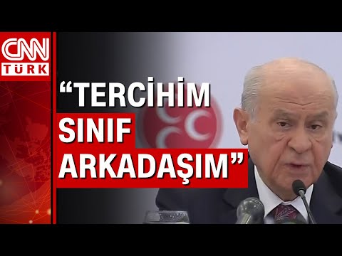 Devlet Bahçeli, altılı masa adayı için Kılıçdaroğlu'nu işaret etti