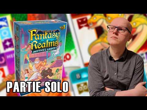 FANTASY REALMS - La variante solo qui déboite ! - Partie SOLO & AVIS