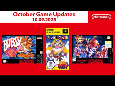 Super NES – October 2025 Games Update