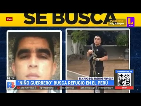 Despiadado criminal Niño Guerrero busca refugiarse en el Perú