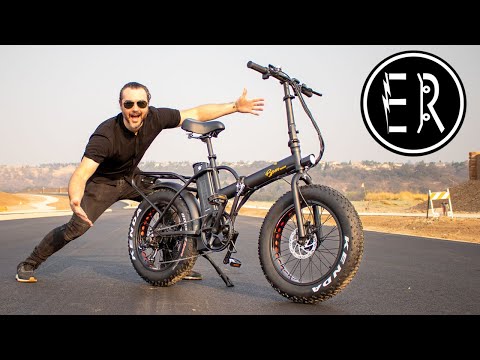 BPM F-15X review: 1,000 watt motor + 21 ah battery fat tire folding electric bike!