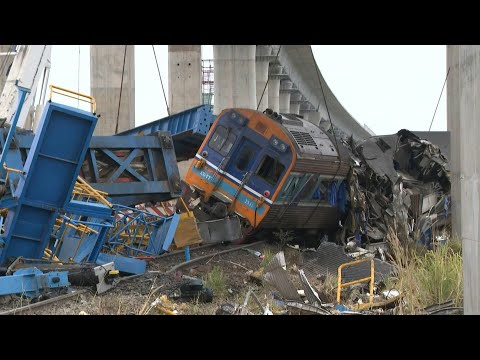 Thailand train accident kills 28 at China-backed project | AFP