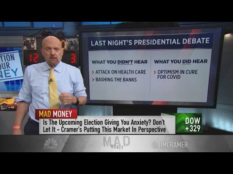 Jim Cramer: How the Trump-Biden first debate carried the market higher