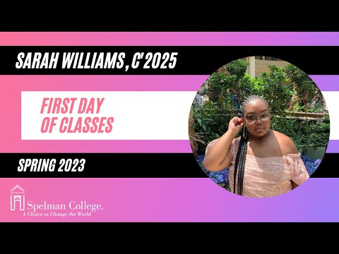 Spelman College - Sarah Williams, C