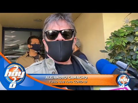 Alejandro Camacho desmiente haya tenido covid-19 | Hoy