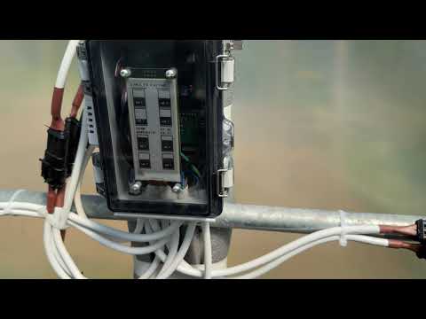 Click to view video Allotment Raspberry Pi soil monitoring system with LoRa comms to home