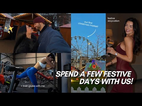Festive December Vlog | Staycation + Leg Workout