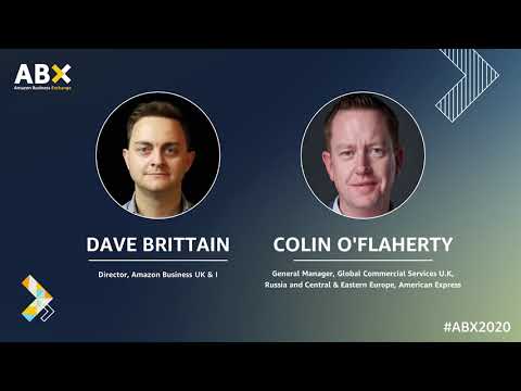 amazon.co.uk & Amazon Promo Codes video: ABX 2020/Day 2/Driving innovation through uncertainty: Fireside chat with American Express
