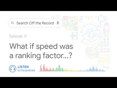 What if speed was a ranking factor...?