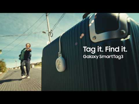Wait, where's my suitcase? | Galaxy SmartTag3 | Samsung