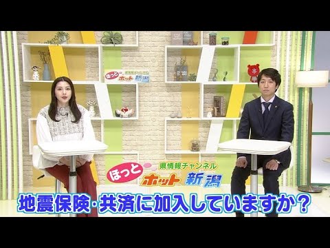 地震保険・共済に加入していますか？｜ほっとホット新潟 令和7年1月25日放送