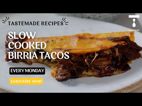 Beautiful Slow Cooked Birria Tacos