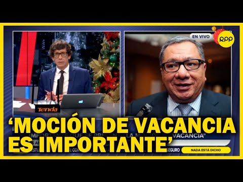 Carlos Anderson: “apoyaré la admisión de moción, no la vacancia”