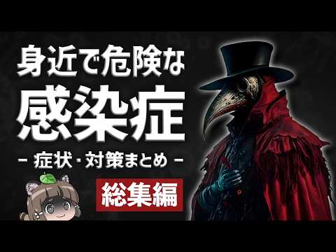 【総集編】身近で危険な恐ろしい感染症まとめ｜人食いバクテリア・手足口病・マールブルグ病など