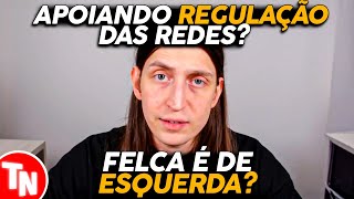 Internautas acusam Felca de apoiar agenda da esquerda e regulação das 