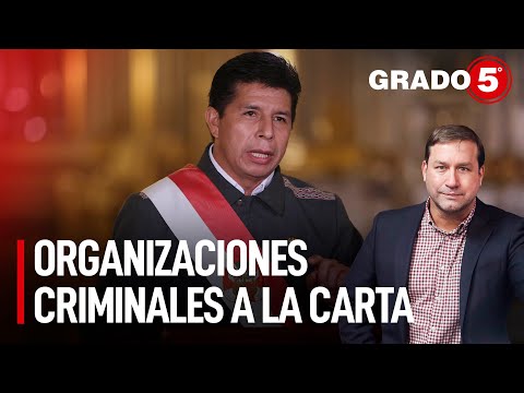 Organizaciones criminales a la carta | Grado 5 con René Gastelumendi
