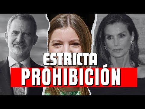 La ESTRICTA prohibición a la Infanta Sofía en el INSTITUTO por Letizia y Felipe VI