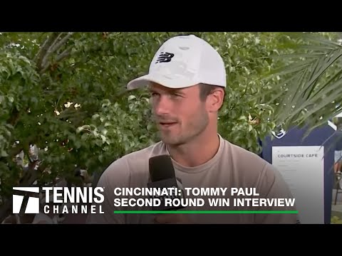 Tommy Paul discusses his next match with Alcaraz | 2023 Cincinnati Second Round