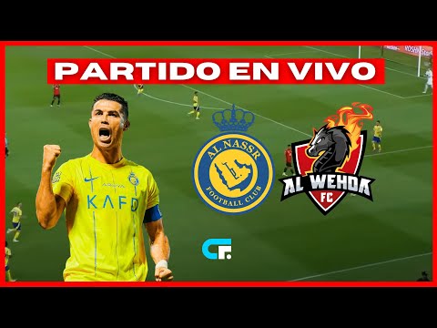 AL NASSR HOY vs AL HAZM EN VIVO  CRISTIANO RONALDO TITULAR