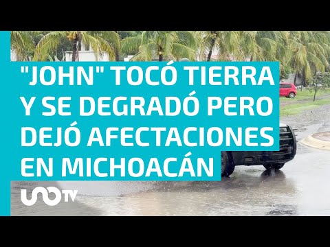 Coahuayana, Michoacán, en alerta por remanentes de John