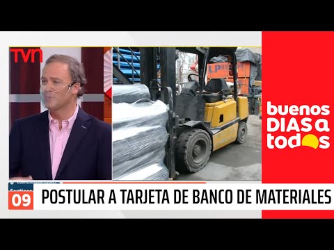 Hasta el 30 de septiembre: Conozca el paso a paso para postular a la Tarjeta de Banco de materiales