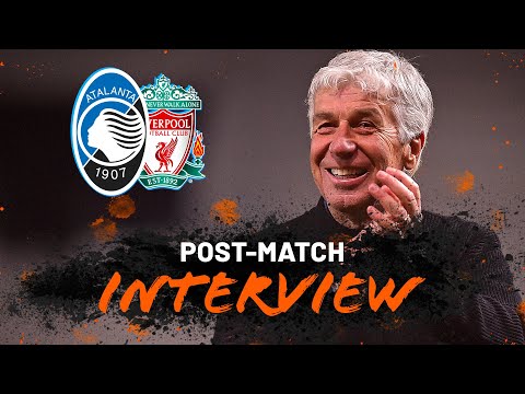 UEL ritorno QF | Atalanta-Liverpool 0-1 | Gian Piero Gasperini: “Siamo veramente felici” – EN SUB