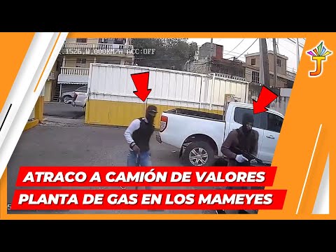 SALE A LA LUZ VIDEO DEL ASALTO EN LA PLANTA DE GAS DE LOS MAMEYES RD
