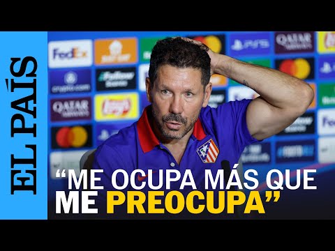 FÚTBOL | Simeone: Parecía que en cualquier momento podíamos ganar el partido | EL PAÍS