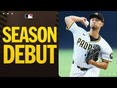 Yu Darvish makes his 2025 season debut for the Padres! | ダルビッシュ有ハイライト