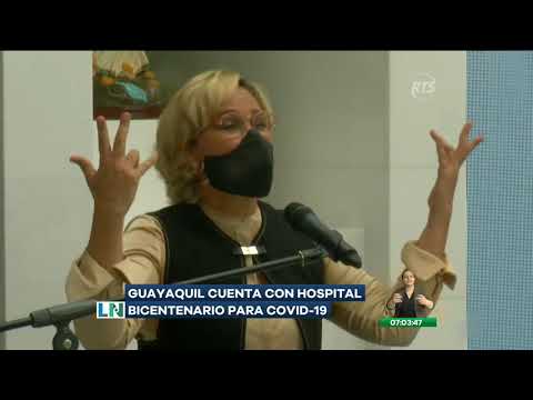 Cynthia Viteri inauguró el Hospital Municipal Bicentenario