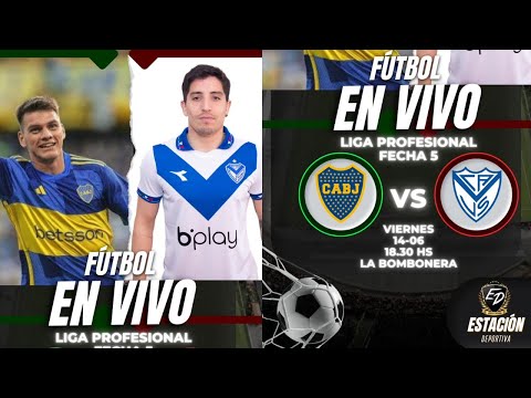 Boca vs. Vélez en VIvo En vivo – Por SDN Radio