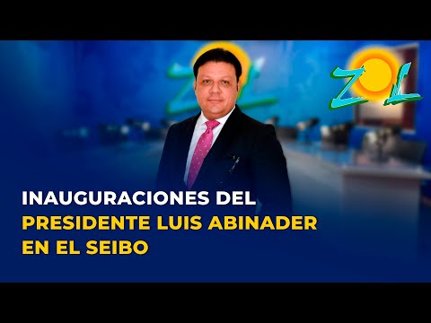 Aníbal Herrera: inauguraciones del presidente Luis Abinader en El Seibo