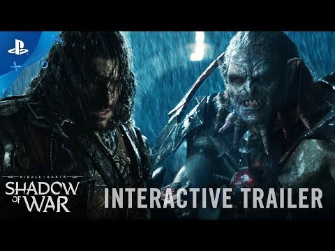 Middle-earth: Shadow of War - Friend or Foe Interactive Trailer | PS4