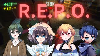 【R.E.P.O.】｜With 九九、Evn、淺茶｜聽說這是恐怖遊戲嗎｜南心詠