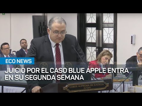 Caso Blue Apple: continúa con interrogatorio a perito Ábrego | #EcoNews