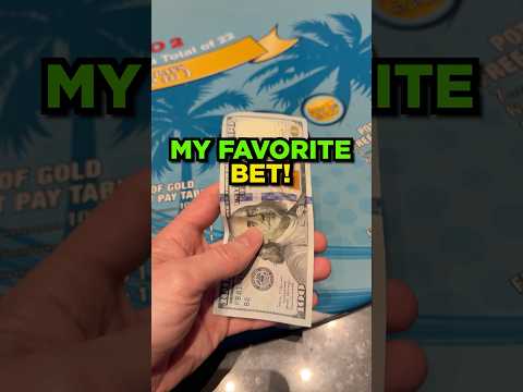 I bet $100 on my favorite thing!