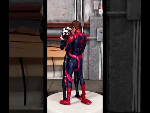 Posing MAFEX The Amazing Spider-man 1/12 action figure #shorts #mafex #spiderman #marvel #nowayhome