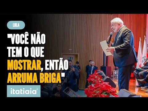 LULA ATACA 'FALTA DE OBRAS' NO GOV. BOLSONARO: IMPRESSIONANTE A INCAPACIDADE DE EXECUÇÃO