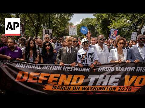 Martin Luther King III and Yolanda King mark the historic March on Washington